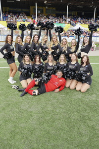 Benefiz-Fußballspiel 'Kicken mit Herz' 2024 in Hamburg