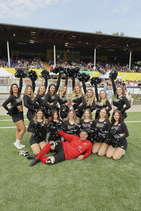 Benefiz-Fußballspiel 'Kicken mit Herz' 2024 in Hamburg