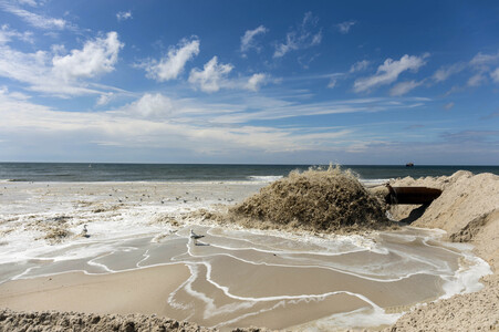 Symbolfoto Sandvorspülung