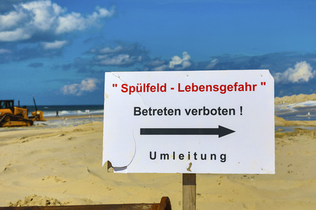 Symbolfoto Sandvorspülung