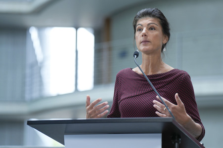 Pressekonferenz des BSW in Berlin