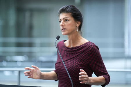 Pressekonferenz des BSW in Berlin