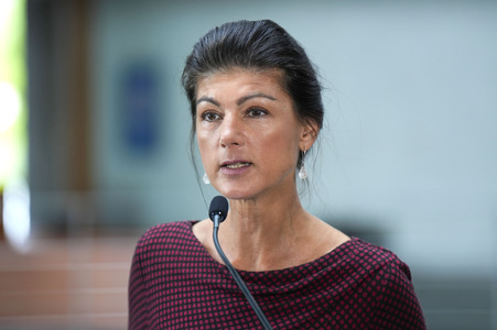 Pressekonferenz des BSW in Berlin