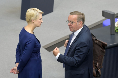 Feierstunde zum 75. Jahrestag der Konstituierung des ersten Deutschen Bundestages in Berlin