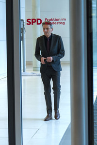 Fraktionssitzung der SPD-Bundestagsfraktion in Berlin