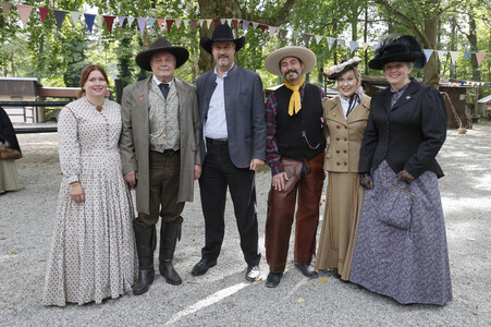 Markus Söder besucht den Cowboy-Club München