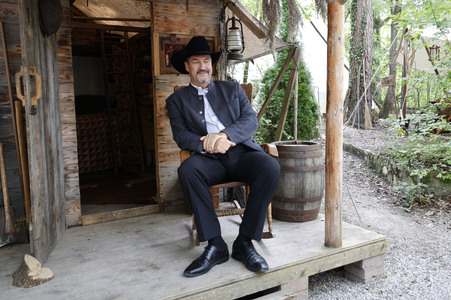 Markus Söder besucht den Cowboy-Club München