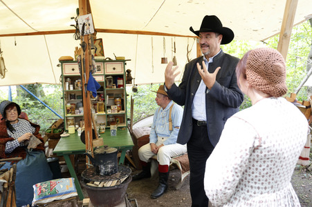 Markus Söder besucht den Cowboy-Club München