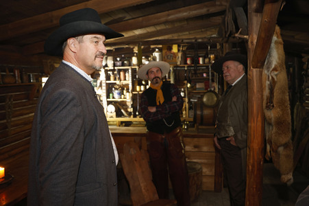 Markus Söder besucht den Cowboy-Club München