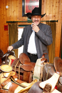 Markus Söder besucht den Cowboy-Club München