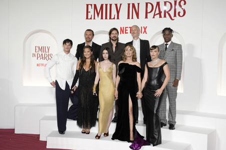 Season 4 Premiere 'Emily in Paris'' in Rom