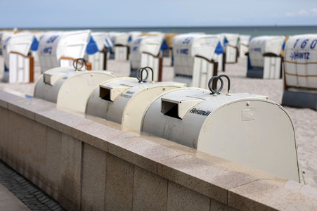 Symbolfoto Strandkorb