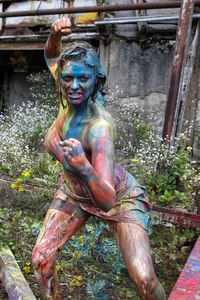 BODYART: Kriegerin Splash / Warrior Splash