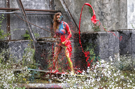 BODYART: Kriegerin Splash / Warrior Splash