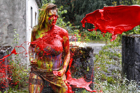 BODYART: Kriegerin Splash / Warrior Splash