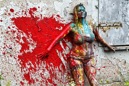 BODYART: Kriegerin Splash / Warrior Splash