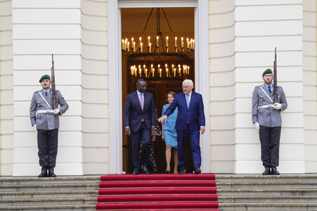 Empfang des Präsidenten der Republik Kenia in Berlin