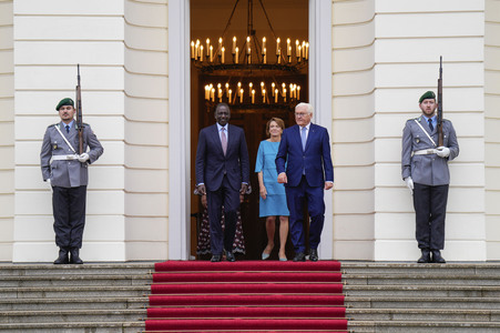 Empfang des Präsidenten der Republik Kenia in Berlin