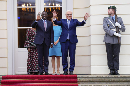Empfang des Präsidenten der Republik Kenia in Berlin