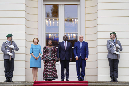 Empfang des Präsidenten der Republik Kenia in Berlin
