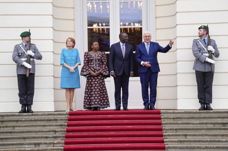 Empfang des Präsidenten der Republik Kenia in Berlin