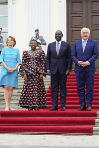 Empfang des Präsidenten der Republik Kenia in Berlin