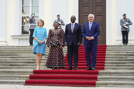 Empfang des Präsidenten der Republik Kenia in Berlin