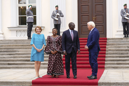 Empfang des Präsidenten der Republik Kenia in Berlin