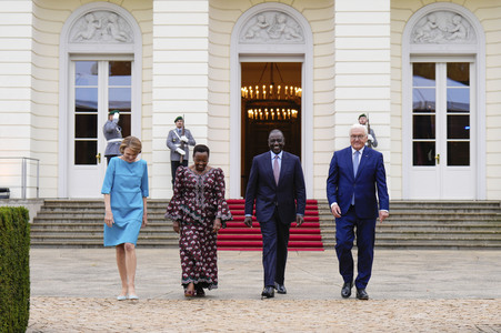 Empfang des Präsidenten der Republik Kenia in Berlin