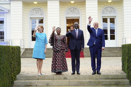 Empfang des Präsidenten der Republik Kenia in Berlin