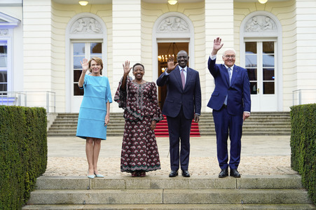 Empfang des Präsidenten der Republik Kenia in Berlin