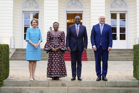 Empfang des Präsidenten der Republik Kenia in Berlin