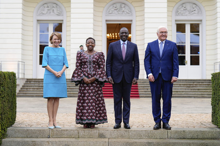 Empfang des Präsidenten der Republik Kenia in Berlin