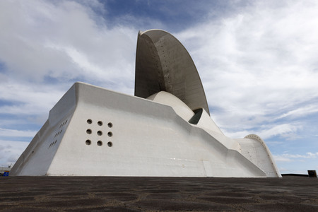 Das Auditorio de Tenerife in Santa Cruz de Tenerife