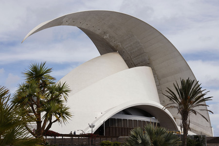 Das Auditorio de Tenerife in Santa Cruz de Tenerife