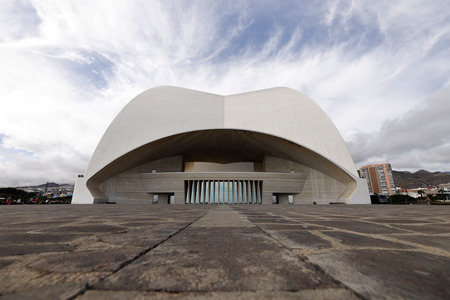 Das Auditorio de Tenerife in Santa Cruz de Tenerife