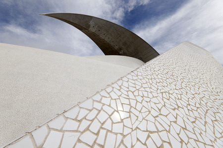 Das Auditorio de Tenerife in Santa Cruz de Tenerife