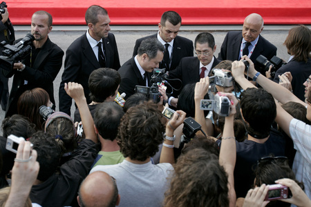 Filmpremiere 'Gefahr und Begierde', Internationale Filmfestspiele von Venedig 2007