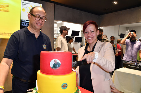 Grand Opening McDonald's Restaurant East Side Store in Berlin