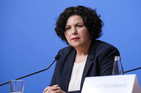 Pressekonferenz des BSW zur Landtagswahl in Brandenburg