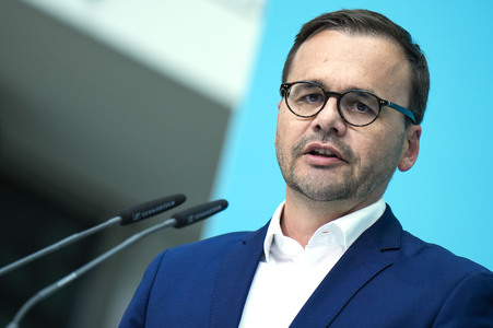 Pressekonferenz der CDU zur Landtagswahl in Brandenburg