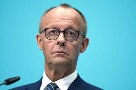 Pressekonferenz der CDU zur Landtagswahl in Brandenburg