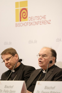 Pressegespräch auf der Herbst-Vollversammlung der Deutschen Bischofskonferenz in Fulda