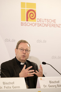 Pressegespräch auf der Herbst-Vollversammlung der Deutschen Bischofskonferenz in Fulda