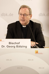 Pressegespräch auf der Herbst-Vollversammlung der Deutschen Bischofskonferenz in Fulda