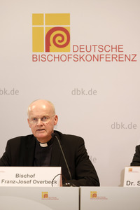 Pressegespräch auf der Herbst-Vollversammlung der Deutschen Bischofskonferenz in Fulda