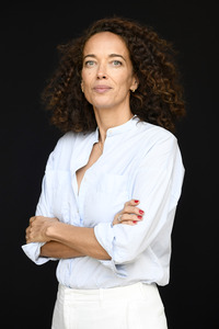 Photoshooting mit Carmen Chaplin, San Sebastian International Film Festival 2024