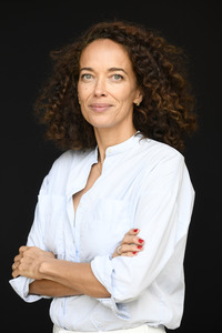 Photoshooting mit Carmen Chaplin, San Sebastian International Film Festival 2024