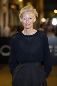 Ankunft von Tilda Swinton auf dem San Sebastian International Film Festival 2024