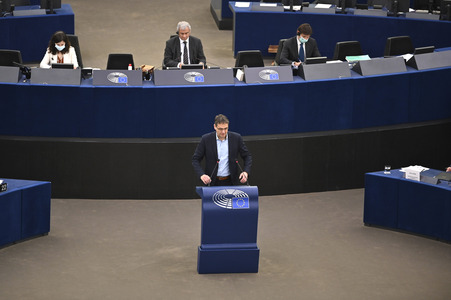Plenartagung im Europäischen Parlament in Straßburg